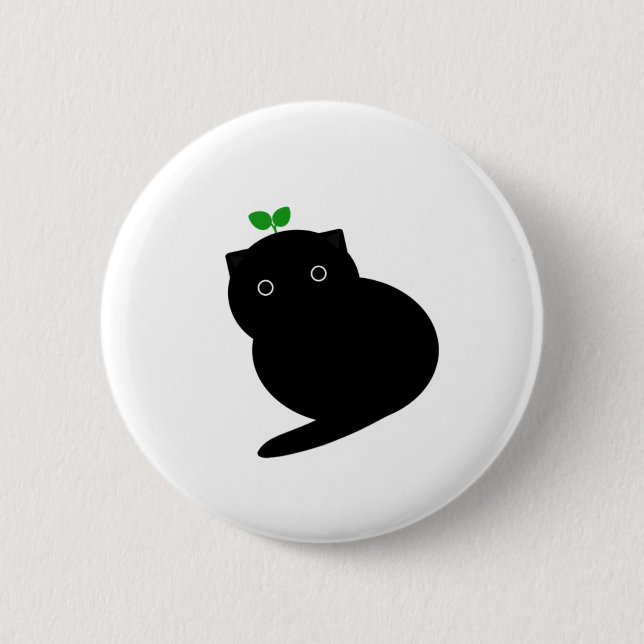 Badge Rond 5 Cm Q Cat (Devant)
