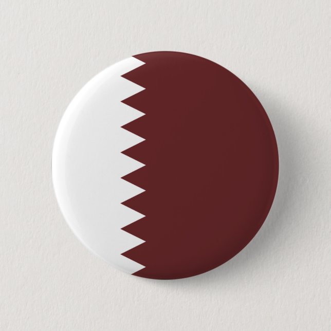 Badge Rond 5 Cm Qatar (Devant)