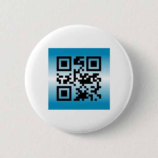 Badge Rond 5 Cm QR Code® : BIENVENUE (Devant)