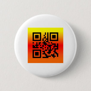 Badge Rond 5 Cm QR Code® dit : BON THANKSGIVING
