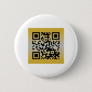 Badge Rond 5 Cm QR Code® Dit : C’EST LA VEILLE DU NOUVEL AN