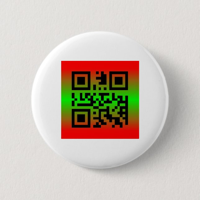 Badge Rond 5 Cm QR Code® Dit : HEUREUX KWANZAA (Devant)