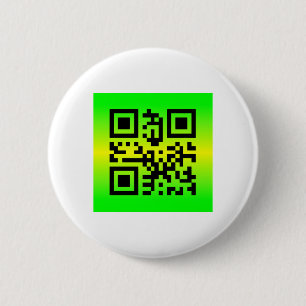 Badge Rond 5 Cm QR Code® dit : MERCI
