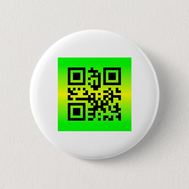 Badge Rond 5 Cm QR Code® dit : MERCI (Devant)