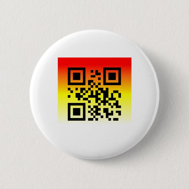 Badge Rond 5 Cm QR Code® Dit : VOUS ÊTES INVITÉ (Devant)
