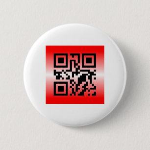 Badge Rond 5 Cm QR Code® : JE VOUS AIME