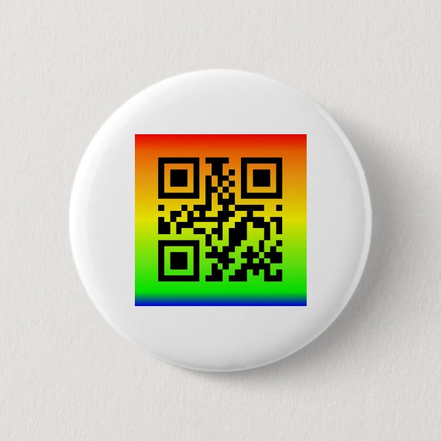 Badge Rond 5 Cm QR Code® : JOIE (Devant)