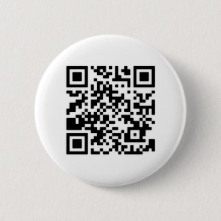 Badge Rond 5 Cm Qr Code RickRoll Gif