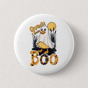 Badge Rond 5 Cm Quack Je Veux Dire Boo Canard Trac Ou Traiter Éffr