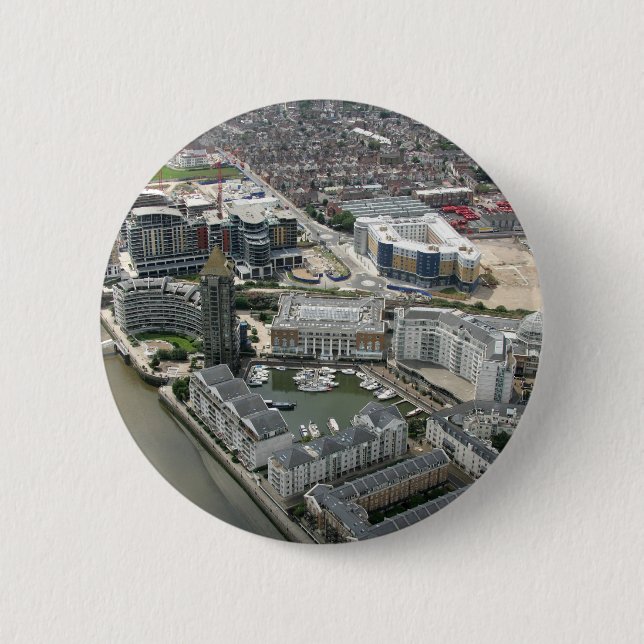 Badge Rond 5 Cm Quai de Chelsea (Devant)