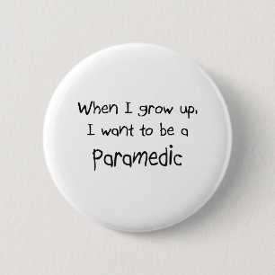 Badge Rond 5 Cm Quand je me grandis voulez être un infirmier