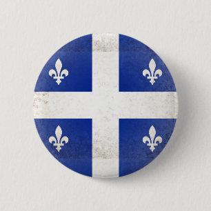 Badge Rond 5 Cm Québec