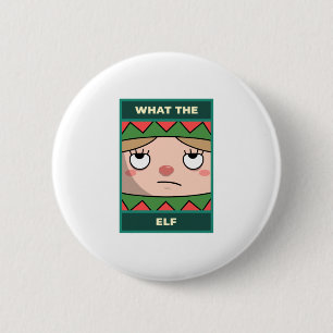 Badge Rond 5 Cm Quel Elfe