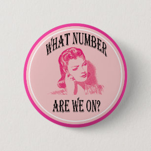 Badge Rond 5 Cm quel nombre sommes-nous en ligne ? Bunco ou Bunko