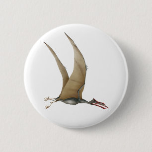 Badge Rond 5 Cm Quetzalcoatlus