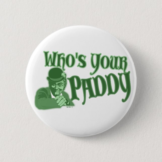 Badge Rond 5 Cm Qui sont vos boutons de papa ? (Devant)