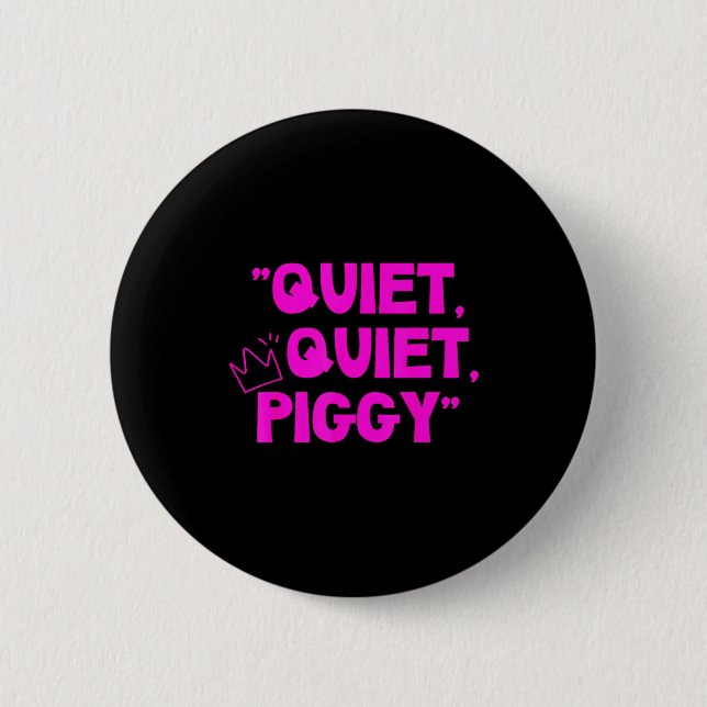 Badge Rond 5 Cm Quiet Quiet Ggy Shirt  (Devant)