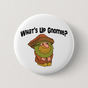 Badge Rond 5 Cm Quoi de neuf Gnomie