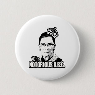 Badge Rond 5 Cm R.B.G. notoire