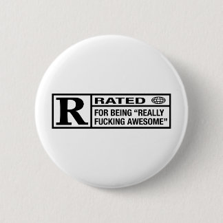 Badge Rond 5 Cm R évalué pour être impressionnant