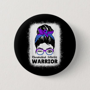 Badge Rond 5 Cm Ra Rheumatoid Arthrite Sensibilisation Femmes Me