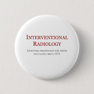 Badge Rond 5 Cm Radiologie interventionnelle