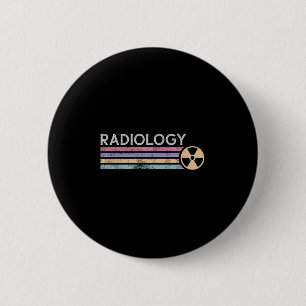 Badge Rond 5 Cm Radiologie Technologie de l'avenir Radiologiste Ra