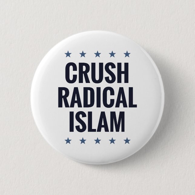 Badge Rond 5 Cm Radisson Islam radical (Devant)