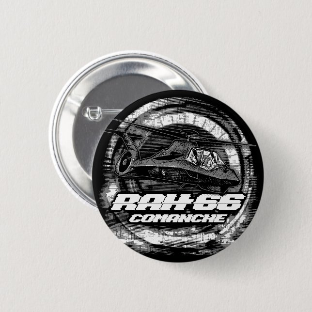 BADGE ROND 5 CM RAH-66 (Devant & derrière)