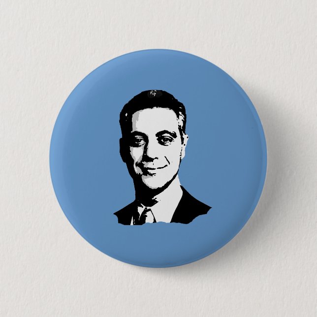 Badge Rond 5 Cm Rahm Emanuel Gear (Devant)