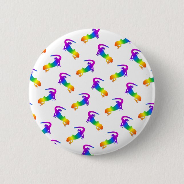 Badge Rond 5 Cm Rainbow Salamander (Devant)