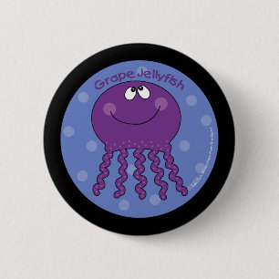 Badge Rond 5 Cm Raisin