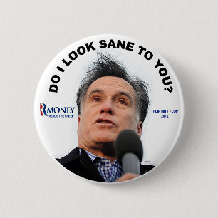 Badge Rond 5 Cm RAISONNABLE À VOUS ? - Bouton