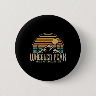 Badge Rond 5 Cm Randonnée au Nouveau-Mexique Escalade Montagne Whe