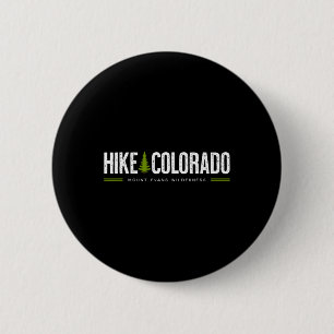 Badge Rond 5 Cm Randonnée dans le désert du Colorado Co Mount Evan