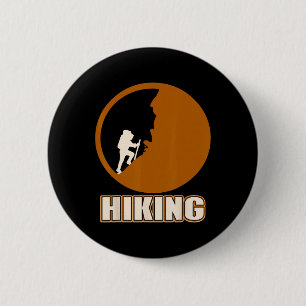 Badge Rond 5 Cm Randonnée épique Escalade de montagne Aventure en