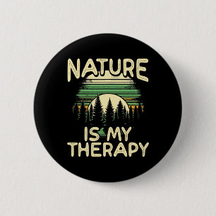 Badge Rond 5 Cm Randonnée Explorer Faune Sauvage Envie Parc Nation