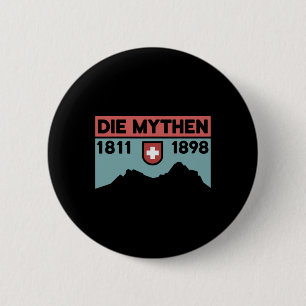 Badge Rond 5 Cm Randonnée Mont Grosser Mythen Vélo Tout Terrain Su
