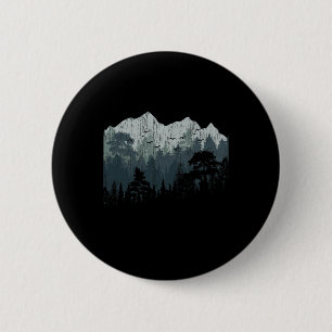 Badge Rond 5 Cm Randonnée Nature Montagne Faune Arbres Extérieur A