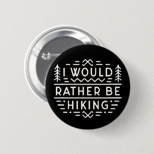 Badge Rond 5 Cm Randonneur introverti drôle randonneur rétro vinta