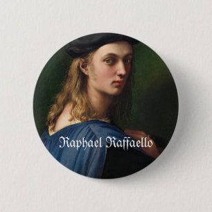 Badge Rond 5 Cm Raphael Raffaello Bindo Altoviti