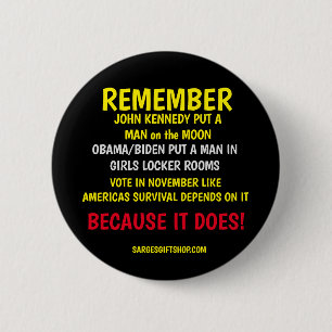 BADGE ROND 5 CM RAPPELEZ-VOUS DE VOTER