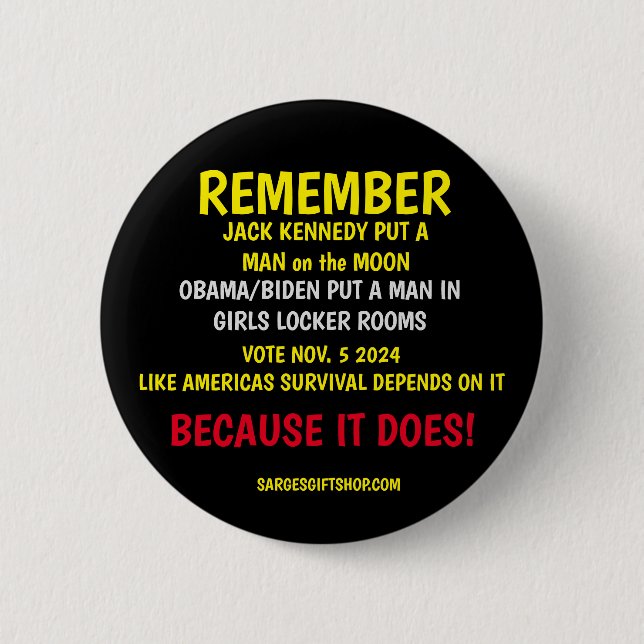 BADGE ROND 5 CM RAPPELEZ-VOUS DE VOTER (Devant)