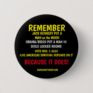 BADGE ROND 5 CM RAPPELEZ-VOUS DE VOTER