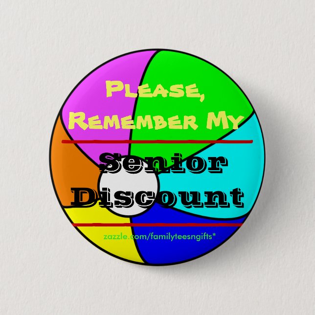 Badge Rond 5 Cm Rappelez-vous mon bouton supérieur de Beachball de (Devant)