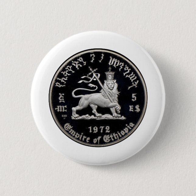 BADGE ROND 5 CM RASTAFARI (Devant)
