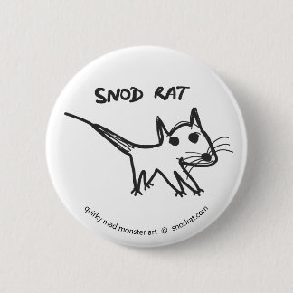 Badge Rond 5 Cm Rat de Snod
