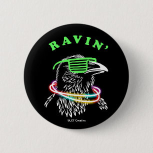 Badge Rond 5 Cm Ravin