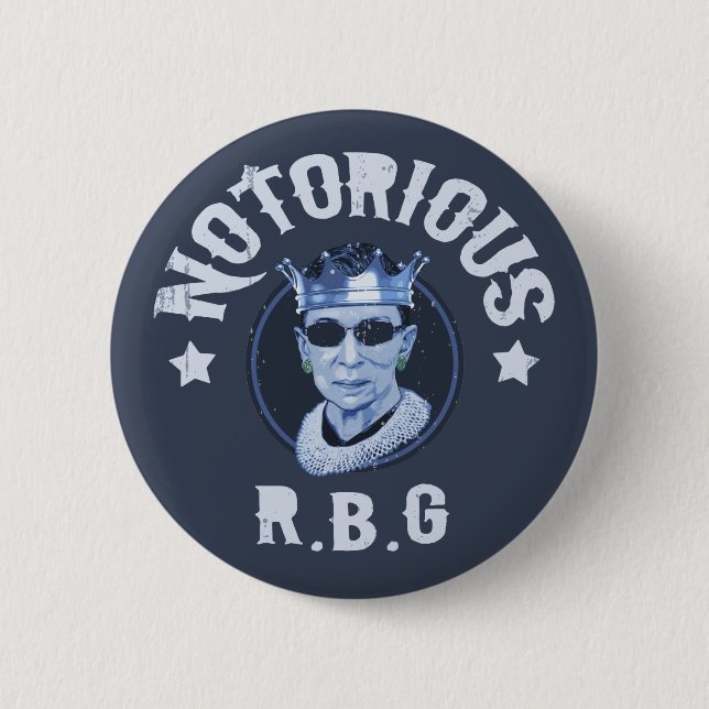 Badge Rond 5 Cm RBG notoire III (Devant)