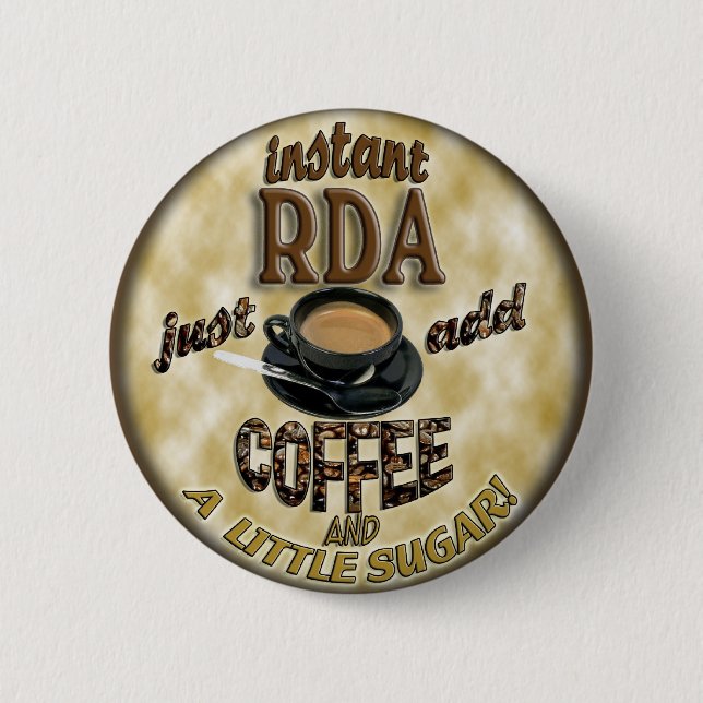 BADGE ROND 5 CM RDA INSTANTANÉS AJOUTENT L'ASSISTANT DENTAIRE DE (Devant)